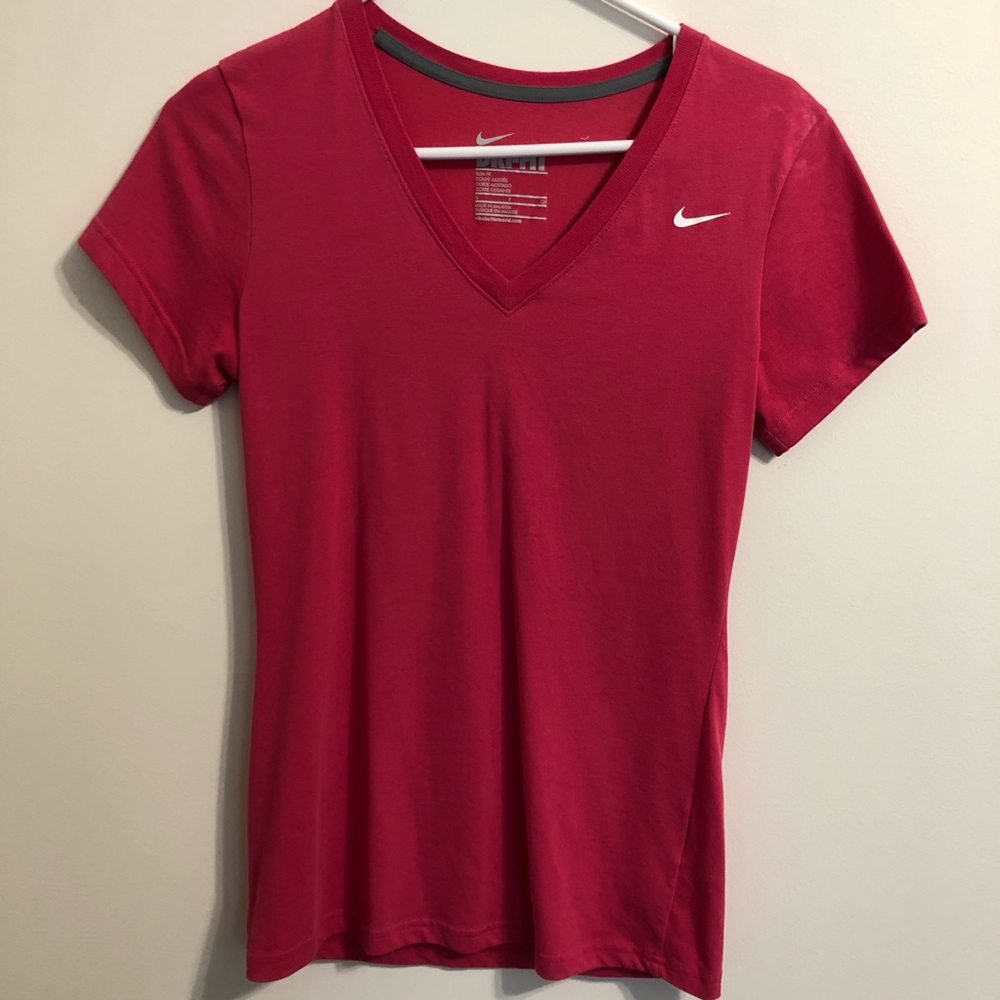 Pink Nike T-shirt